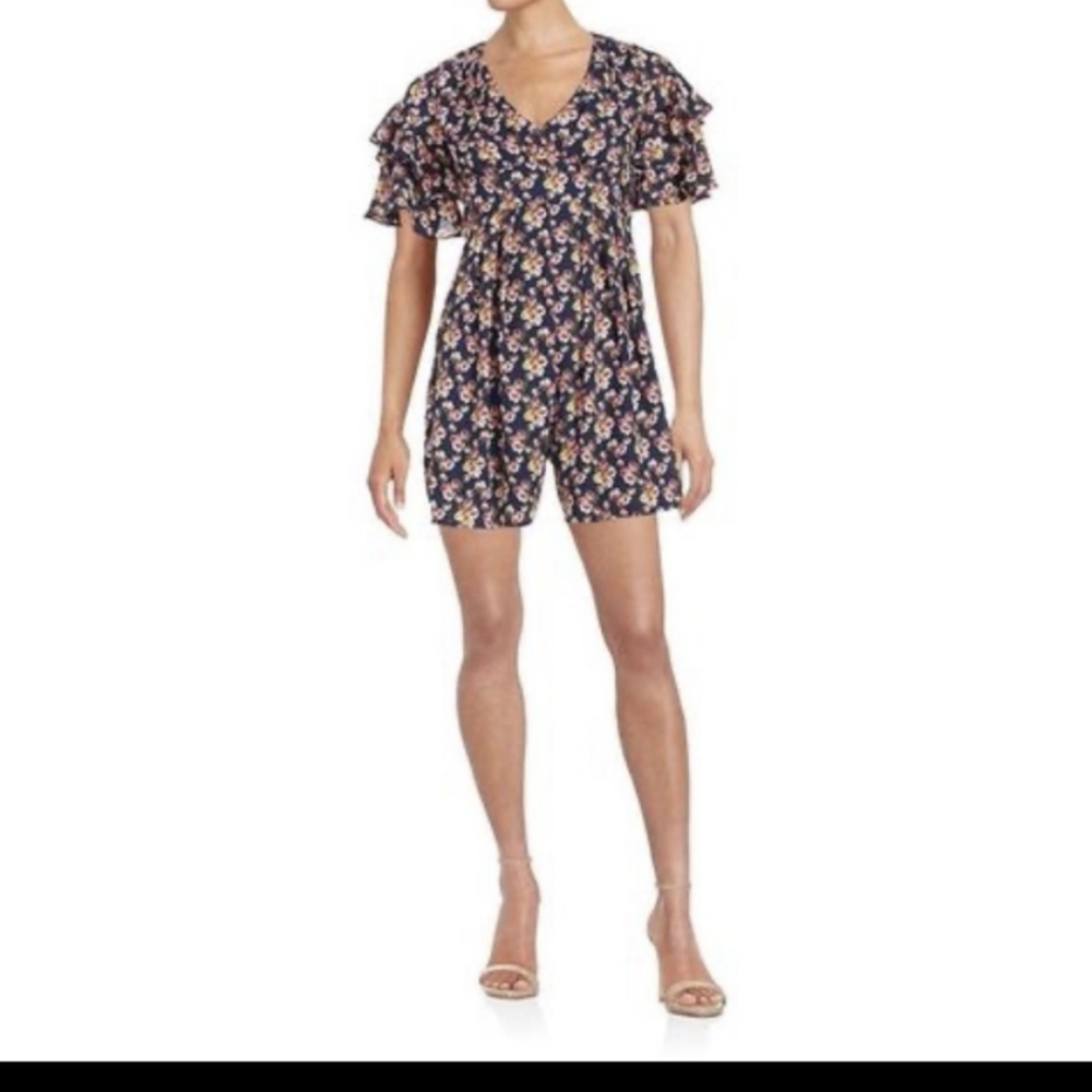 Fun floral Betsey Johnson romper